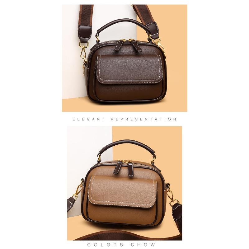 Cross Shoulder Women's Bag Kangaroo Handbag Large Capacity Mother Bag Fashionable Pillow Square Bag