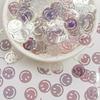 Irregular High-Flash Silver Crystal Sequin Jewelry DIY Accessories