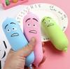 Sausage Memory Sand Novelty Fun Squeezing Toy Soft Rubber  Squeezing Fingertip Creative Soft Plastic Stress Relieving Tool