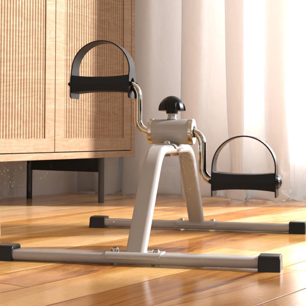 Compact Indoor Fitness Bike: Mini Rehabilitation and Leg Trainer for Seniors