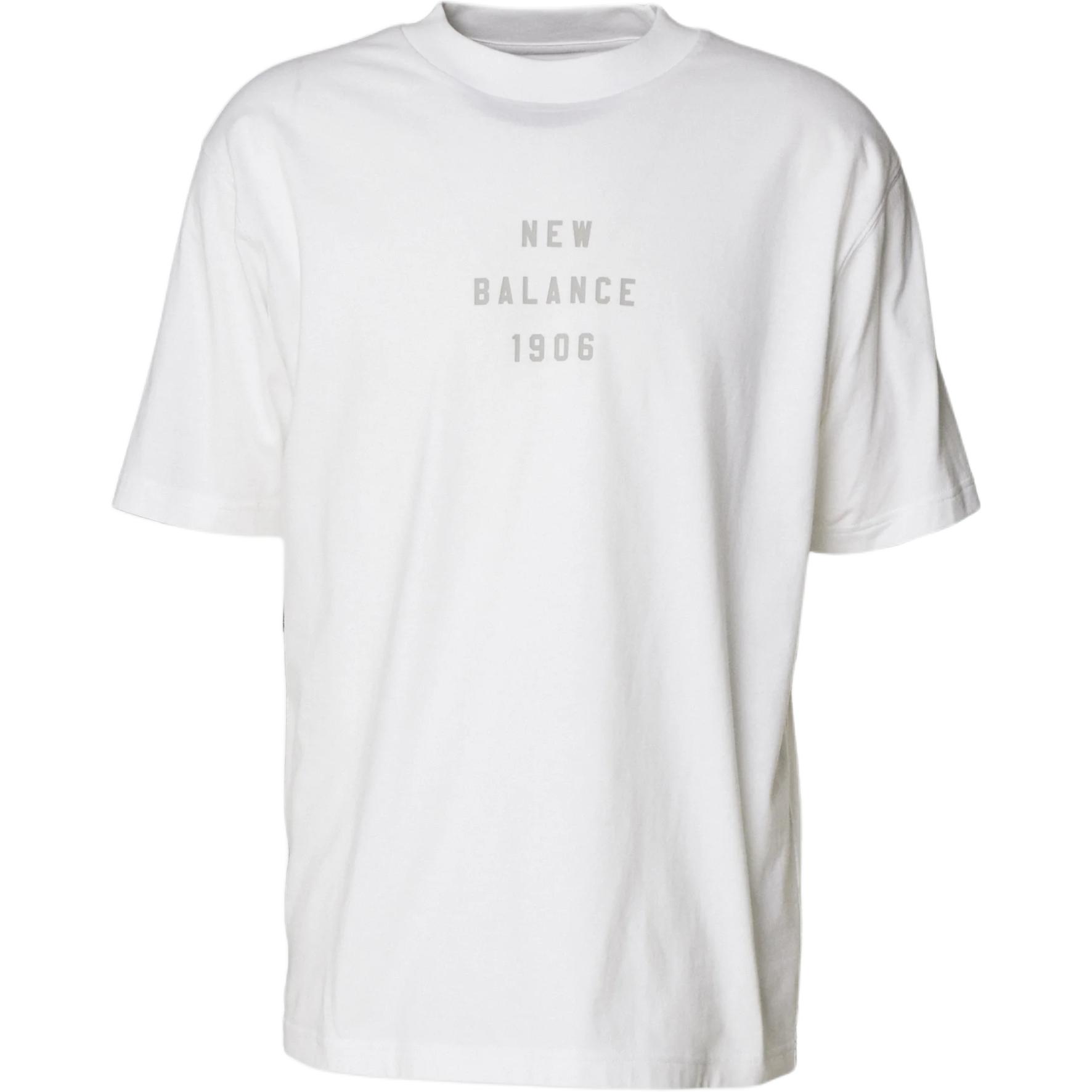 New Balance T Shirt Men s White MT41519-WT S
