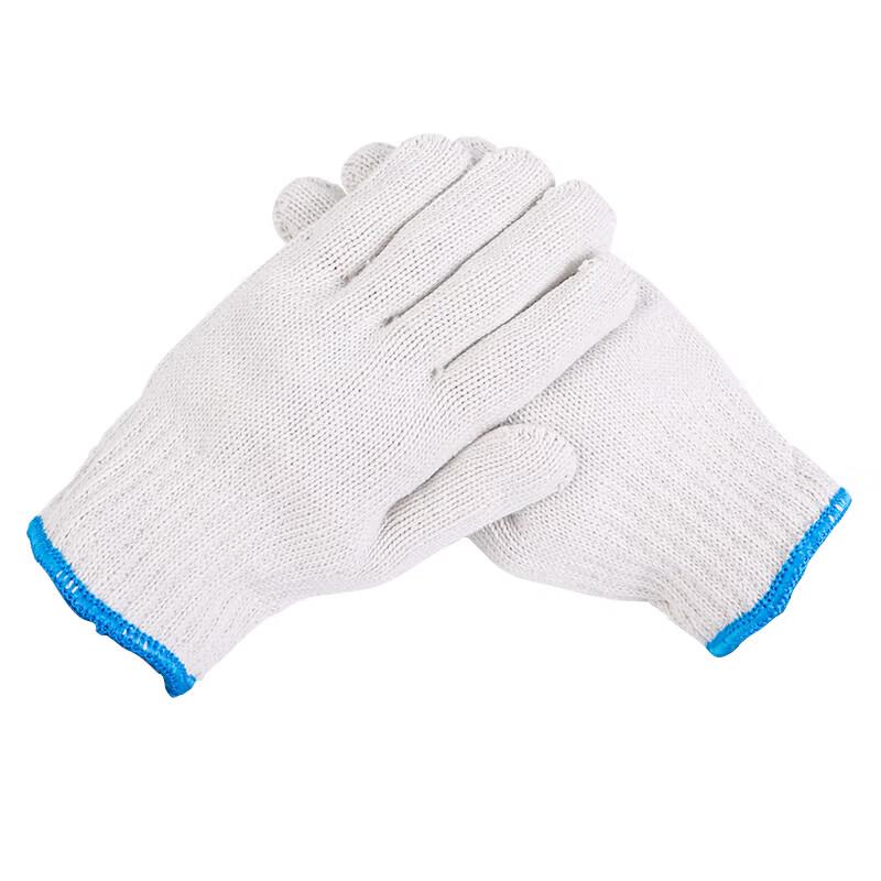 Wear-Resistant Cotton Work Gloves (12 Pairs)