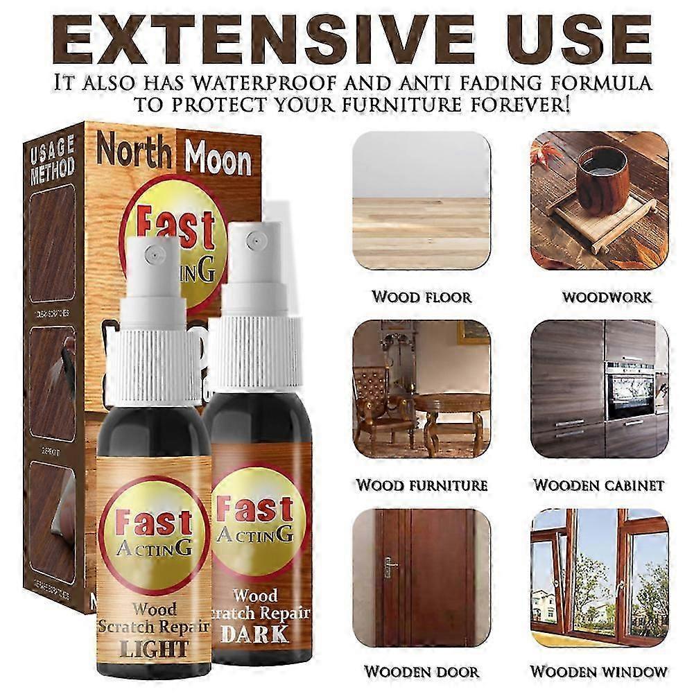 Repair Spray For Wooden Table Bed Floor, Repair Furniture Scratch Floor Remover Kit -zhenv