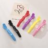 5pcs/set Plastic Hairdressing Hair Clips Salon Barber Haircut Section Clamps  Girls