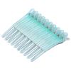 10pcs Barber Alligator Hairpin Professional Salon Seamless Hair Clips Rubber Sectioning Barbershop Hairdressing Styling Supplies