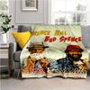 Bud Spencer Terence Hill Wirft Wirft Decke für Kindersofa Reise Wandern Picknick Beding Super Weiche Flanelldecke Geburtstagsgeschenk