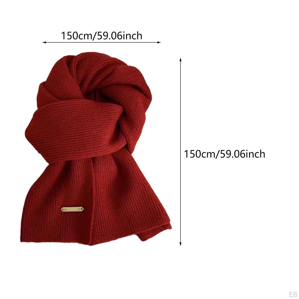Women Men Scarf Comfortable Wedding Gift Costume Accessories Warm Winter