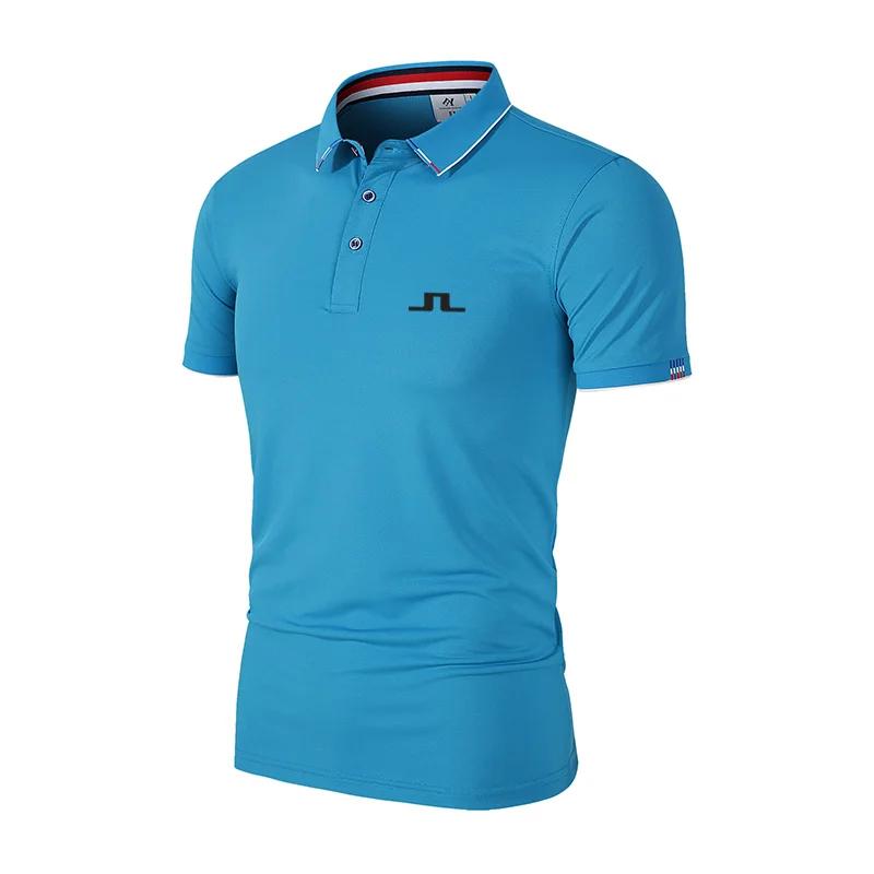 2025 Summer Shirts Men Casual Polo Shirts Short Sleeves Summer Breathable Quick Dry busines Wear Sports T Shirt