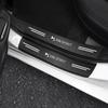 AXSR8 Carbon Fiber Protective Film for Citroen DS SPIRIT DS5 DS6 DS3 DS4 DS7 C3 Elysee Car Door Sill Scuff Plate Sticker Accessories