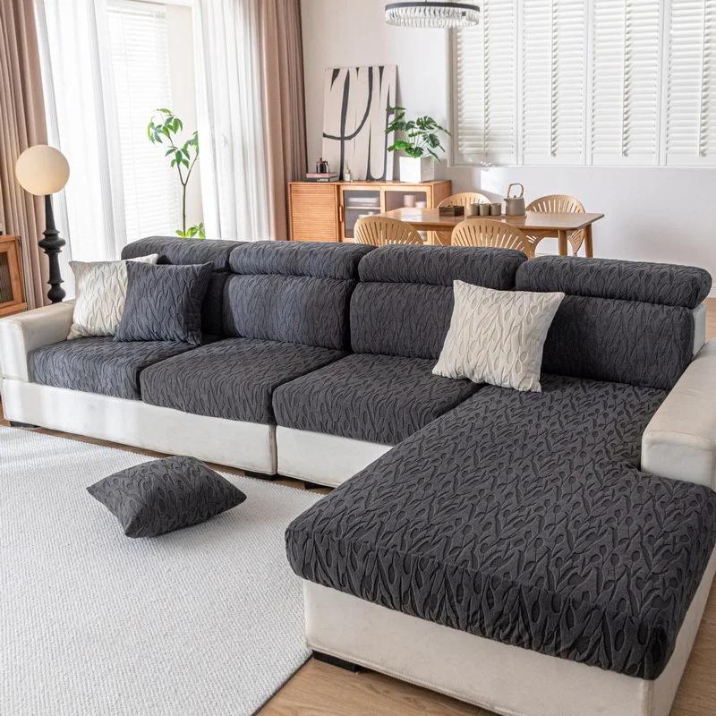 

Осенний утолщенный чехол на диван Все включено Универсальный плюшевый теплый Нескользящий 2025 Новый эластичный чехол-подушка для дивана Back Cushion Cover