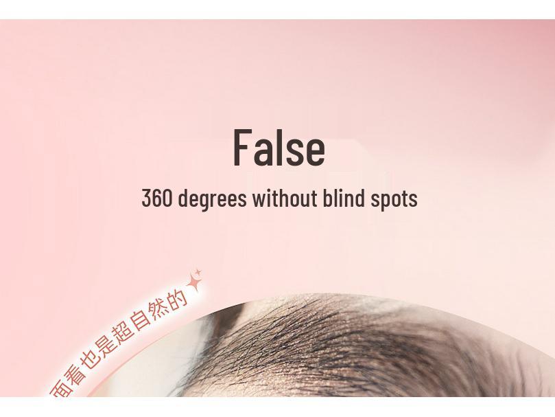 Natural Self-Adhesive Segment False Eyelashes - Sunflower Design for Women: Little Wild Cat Lower Lash Clusters