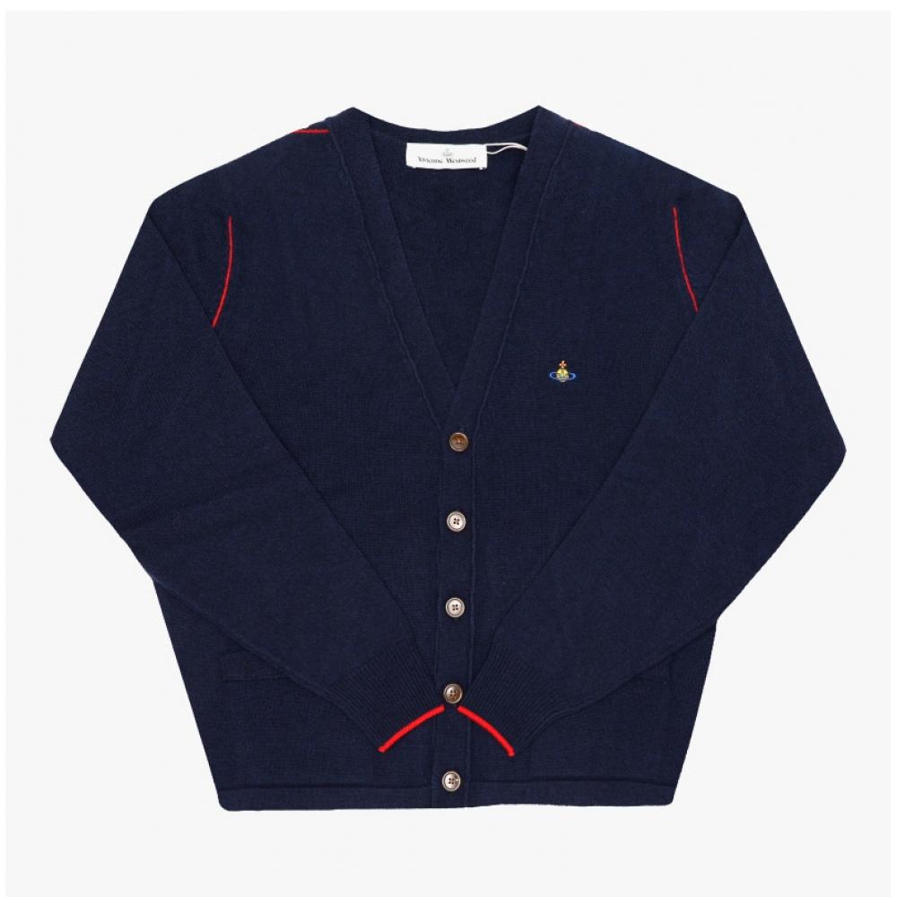 Vivienne WeStwood Alex Orb Logo CaShmere Men S Cardigan 27010014 Y0018 K410