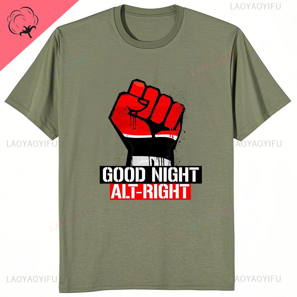 2025 New Arrival LE Good Night Left Side TShirt Men and Women Tee for Young Age and Middle Age Male and Lady Summer Popular Tops