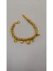 Yellow Wealth God Light Luxury Bracelet: Gold-Plated Beast Woven Rope for Fortune. Perfect Gift for Girlfriend's Birthday.