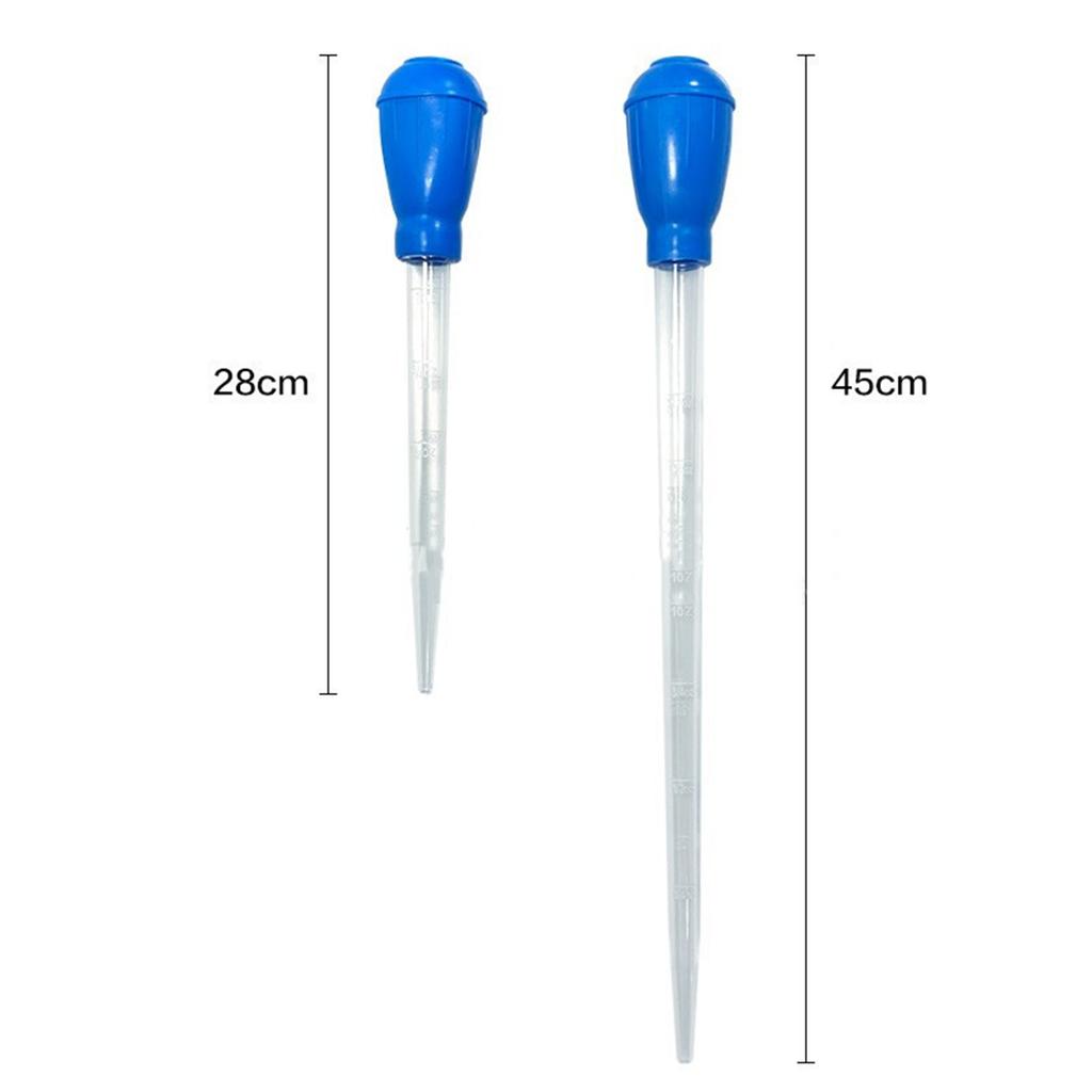 28cm/45cm Aquarium Siphon Lengthen Pipettes Fish Tank Vacuum Cleaner Fish Tank Water Changer Tool Cleaning Tools
