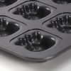 Cow Shape Muffin Pan 12-Cavity, Non-Stick Animal Cake Mold for Baking - Durable Carbon Steel Bakeware