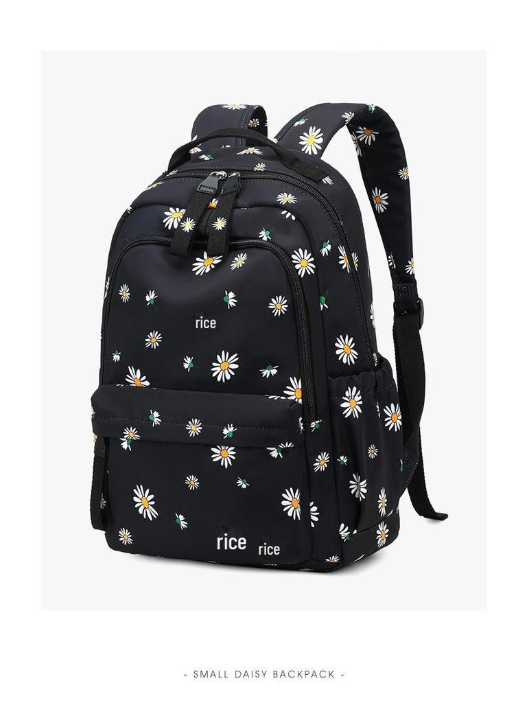 2024 New Large-Capacity Backpack for Junior & Senior High School Girls - Lightweight & Simple Design