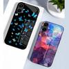 Shockproof Tempered Glass Case For Samsung Galaxy A56 A36 A26 A16 A06 5G Phone Back Cover Luxury Shell Coque Full Lens Protector