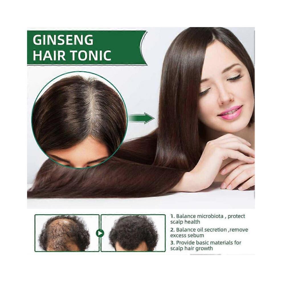 3pcs Ginseng Hair Tonic Stimulates Essential Spray  for Anti Hair Loss Hair Growth Nourishment Scalp Hair Follicles Care