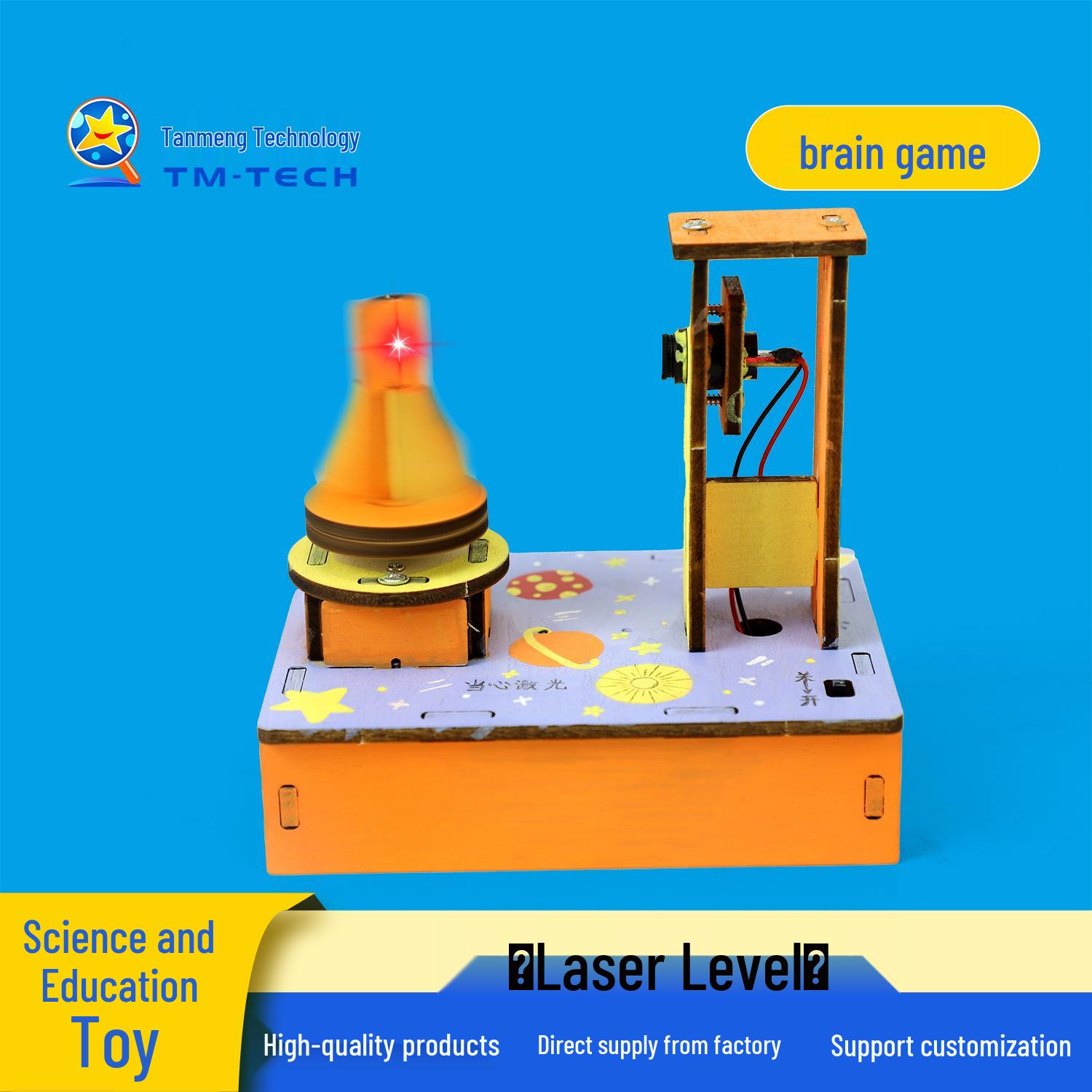 

Laser Level Science Experiment Kit for Primary School Students – DIY Educational Toy Bulk discount with individual packaging
