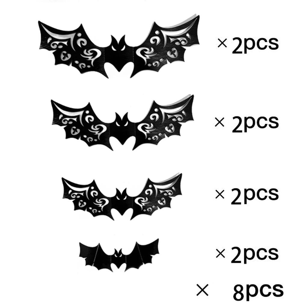 Halloween Stickers, Wall Stickers, Hollowed Out Scenes, Props, Wallpapers, Holiday Decorations