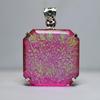Lab-Created Opal Pendant Monarch 99.25 ct 925 Sterling Silver Square October Birthday Birthstone