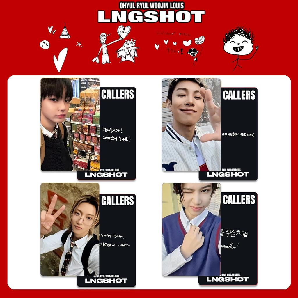 LNGSHOT Lobster Album Shot Callers Special Edition Photocards & Exclusive Cards Collection
