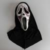 Supplies Decoration Prop Halloween Masks Blood Stain Black Head Cover Horror Masks Screaming Mask