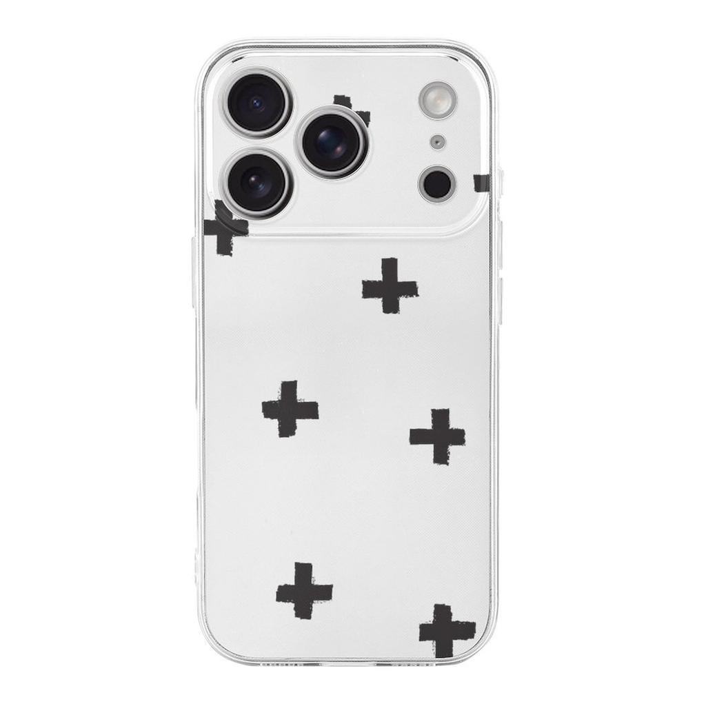 1 balení pro řadu iPhone 17 TPU pouzdro na telefon protiskluzový protižloutnoucí design proti pádu, každodenní ochrana