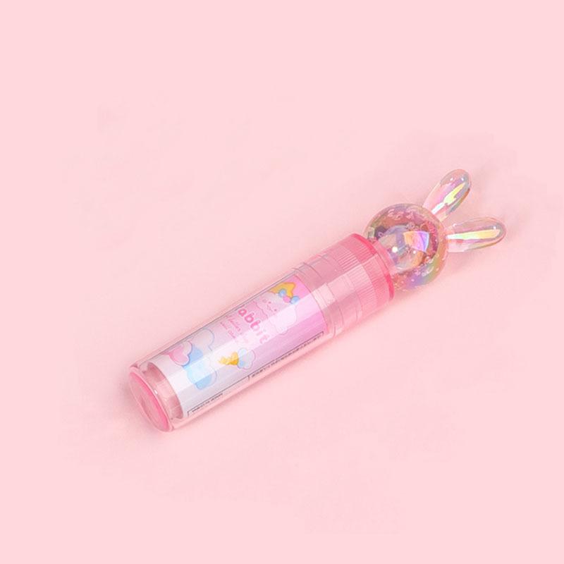 1 kus roztomilý kawaii krystalový králík rtěnka guma papírnictví školní kancelářské potřeby kreativní novinka tužka guma novinka hezká