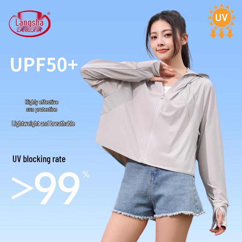 LangSha Women's Ice Silk UV Protection Sun Top