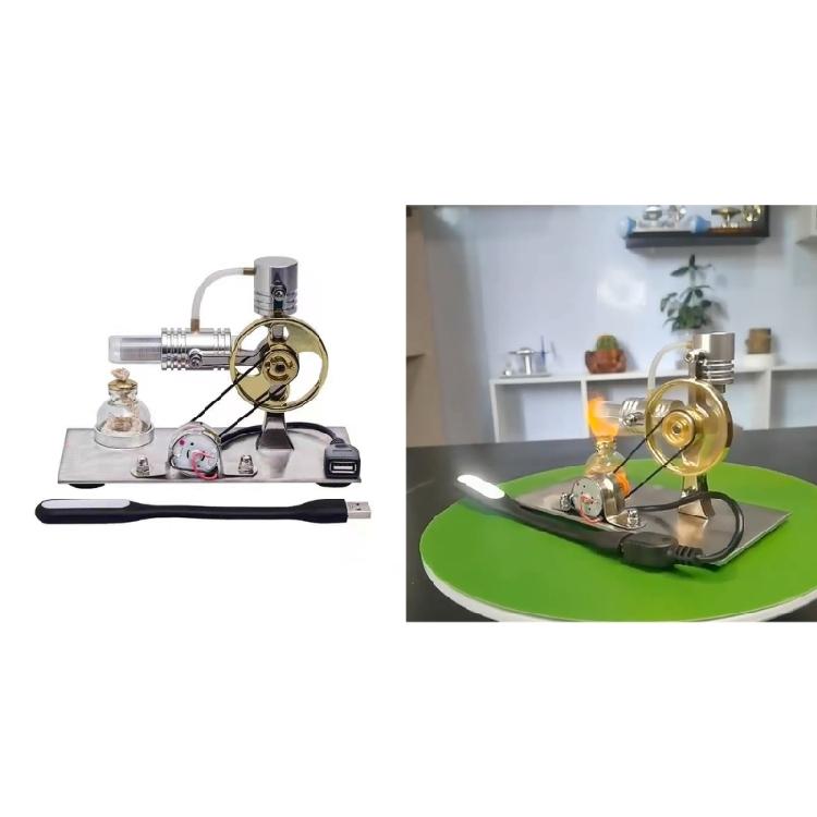 Metal Engine Model  Model Educational Toy for Science Experiments