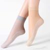 Durchscheinende ultradünne Nylon-Kurzsocken Damen Anti-Rutsch-Sohle Knöchelsocken Sommer Atmungsaktive Leichte Socken-Sets