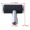 T-Handle Shift Knob Gear Stick Shifter Set for Jeep Wrangler Jeep Dodge Charger