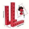 3 Pcs 90 Degrees Metal Clamps Aluminum Zinc Zinc Alloy Corner Clamping Tools Positioning Clip  Woodworking