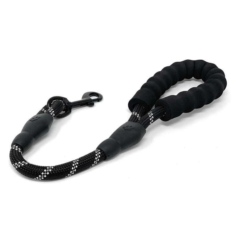 Dog Leash Short Leashes for Large Dog Walking Reflective Dogs Leash Comfortable Handle Pet Chain Rope Dogs Leashes Pet Supplies