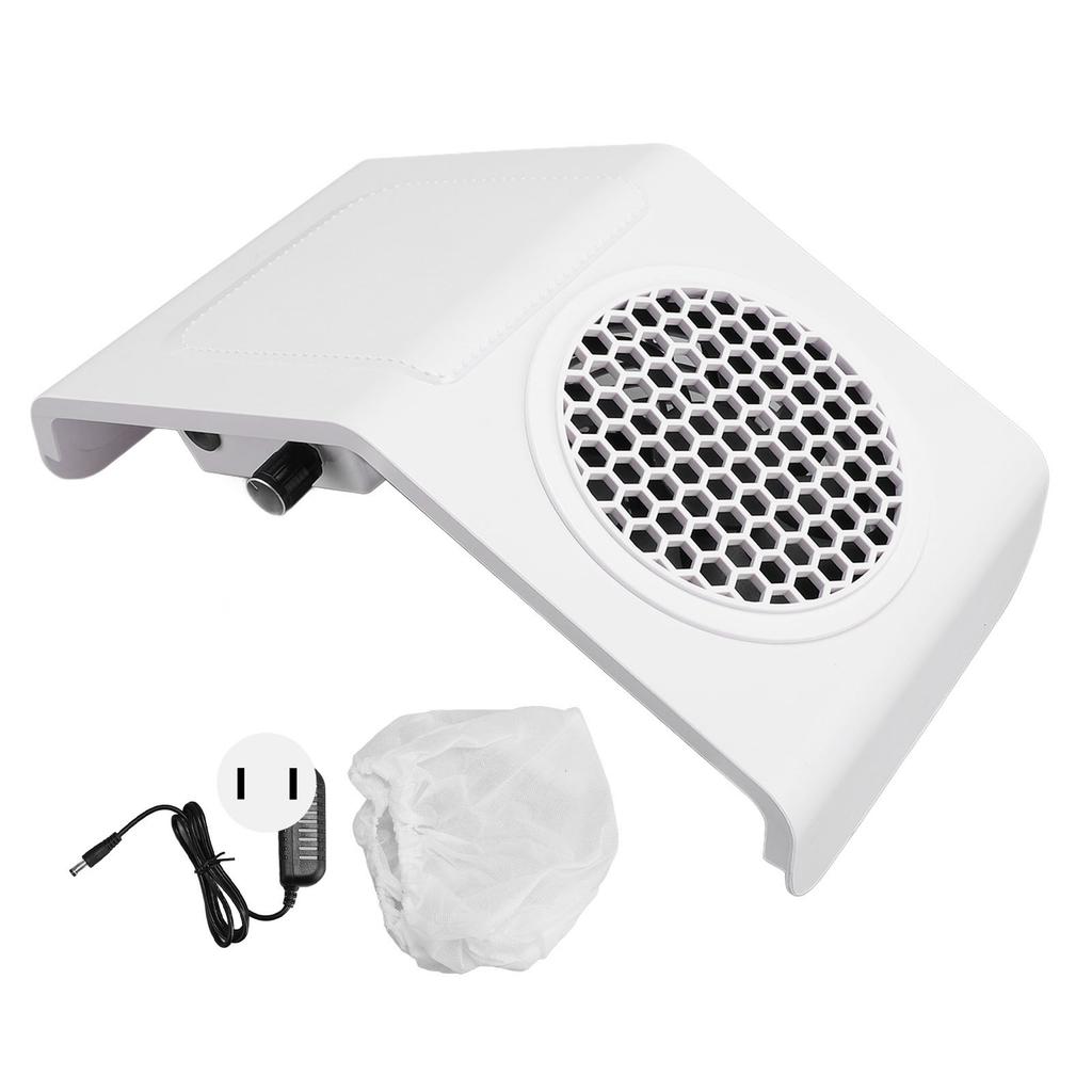 Nail Duster Collector for Acrylic Nails 80W Nail Dust Fan Powerful Dust Extractor Nail Cleaner for M