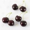 10 Pair False Cherry Decorations Artificial Cherries Props for Shopping Mall