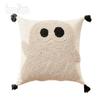 Comfortable Halloween Pillow Cover Wear Resistant Skin-friendly 3D Tufting Pillowslip Soft Texture Adorable Throw Pillowcase