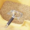Stainless Steel Cat Litter Scoop Long Handle Pet Waste Shovel Cleaning Tool For Tofu Sand Litter Box Cats Supplies