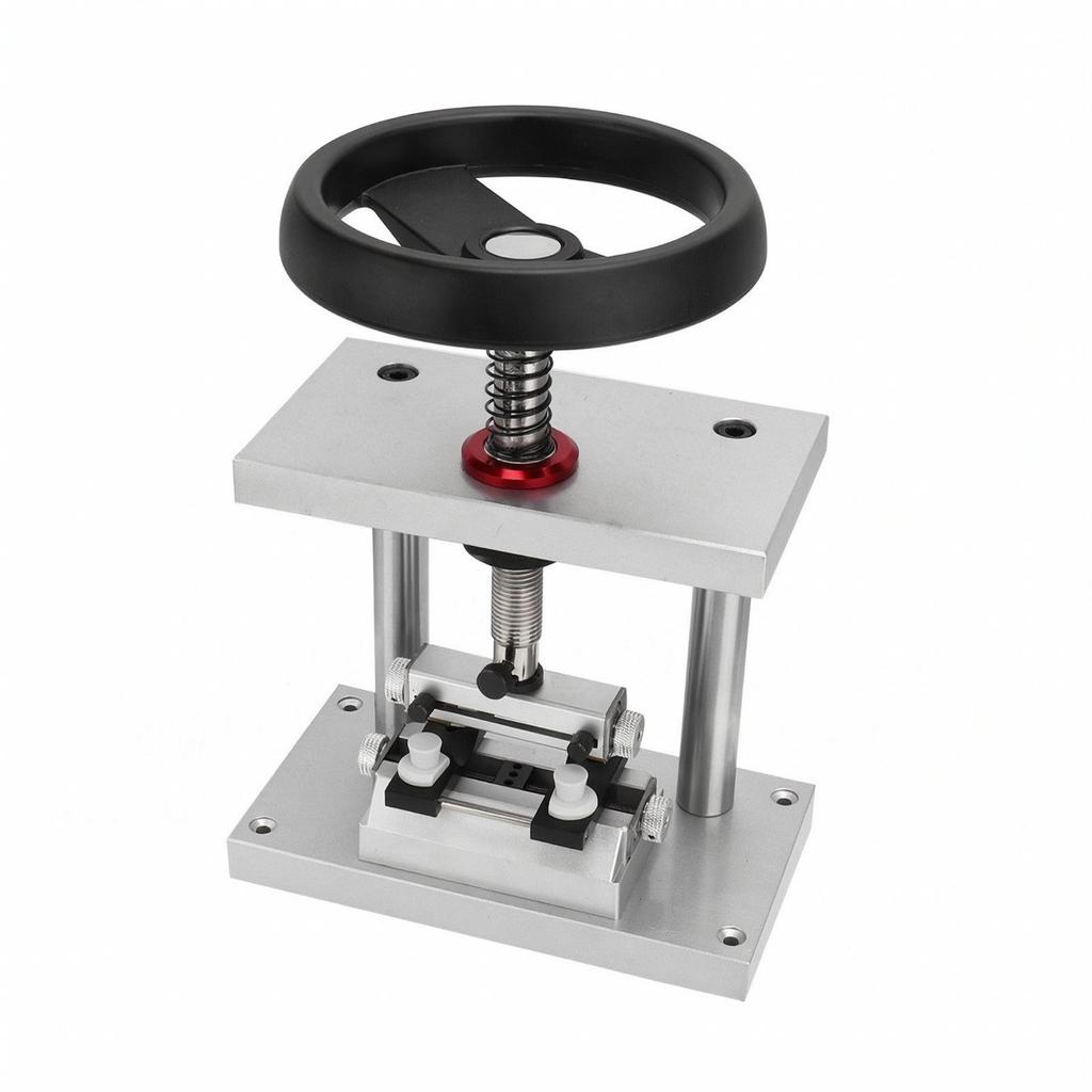 Watch Case Opener Machine with Handwheel Heavy-Duty Caseback