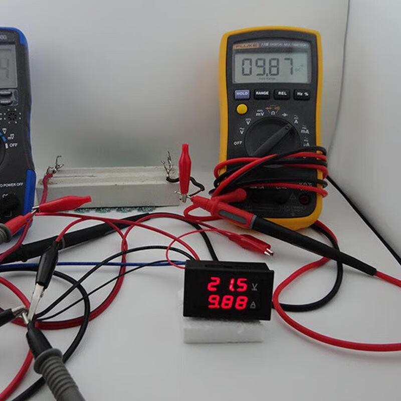 

Youpper Digital DC Voltmeter Ammeter with Dual Display CN plug (adapter included)