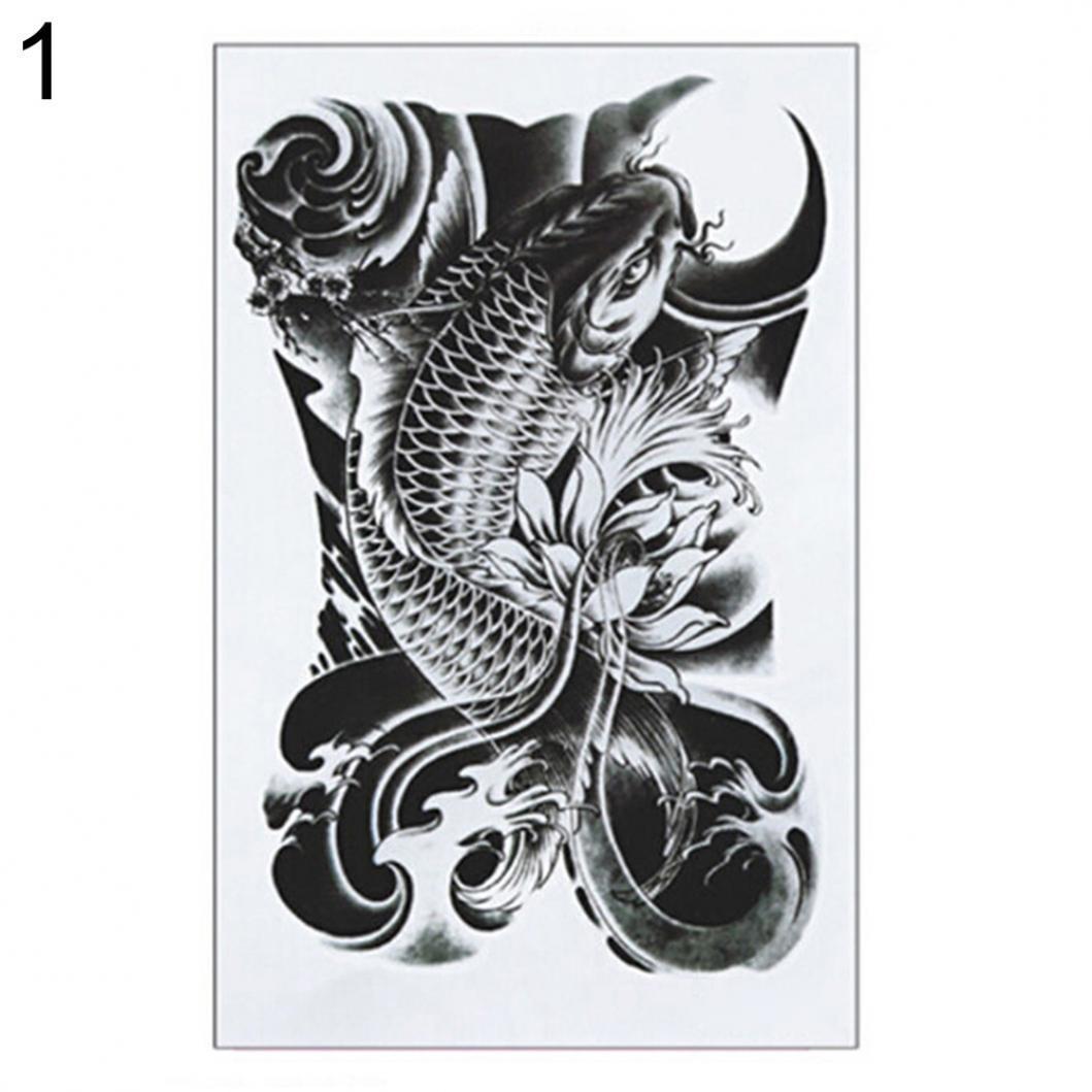 

Съемный водонепроницаемый череп красоты Будда боди-арт рука временная татуировка наклейка