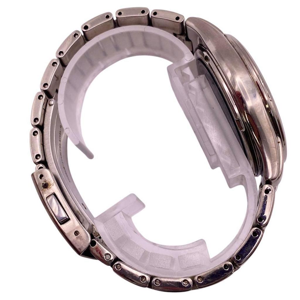 [USED] SEIKO Date Round Solar Women's Watch 1234