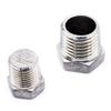 Hexagonal Plug 1/4” Mz, Stainless Steel