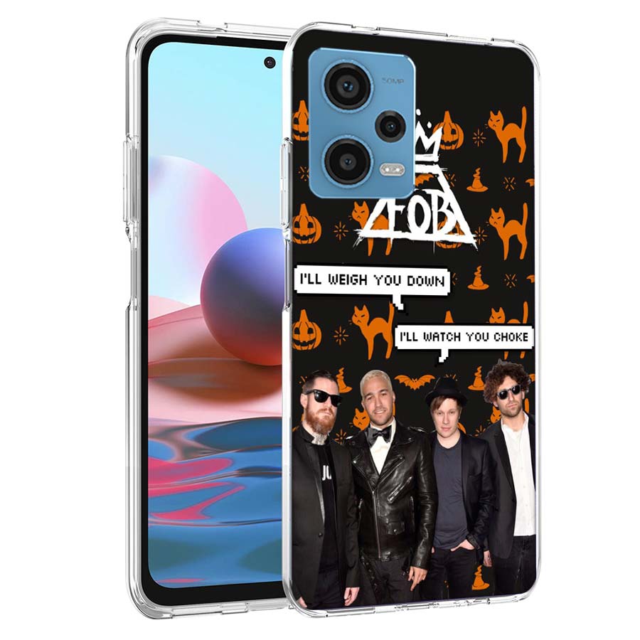 

Rock Band FOB Cool Phone Case For Redmi Note 13 12 14 15 Pro Plus 13R 11 11T 11E 11S 10 Pro 10S 9 9S Cover Cell Clear TPU Capa C Redmi Note 12 4G
