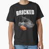 Funny Cat Hit By Brick Meme Classic TShirt TShirt Made In UsAus Size S2xl