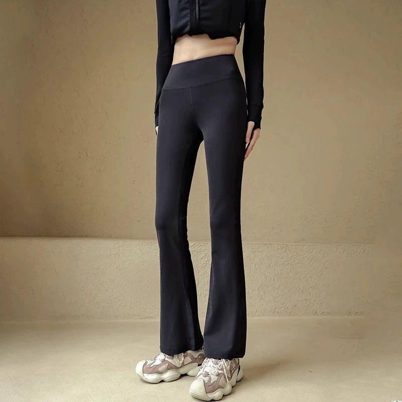 High Waist Glute Lift Flare Yoga Pants for Pilates and Casual Wear