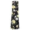 Women's Summer Casual Fashion Flower Printed Sleeveless Round Neck Pocket Dress