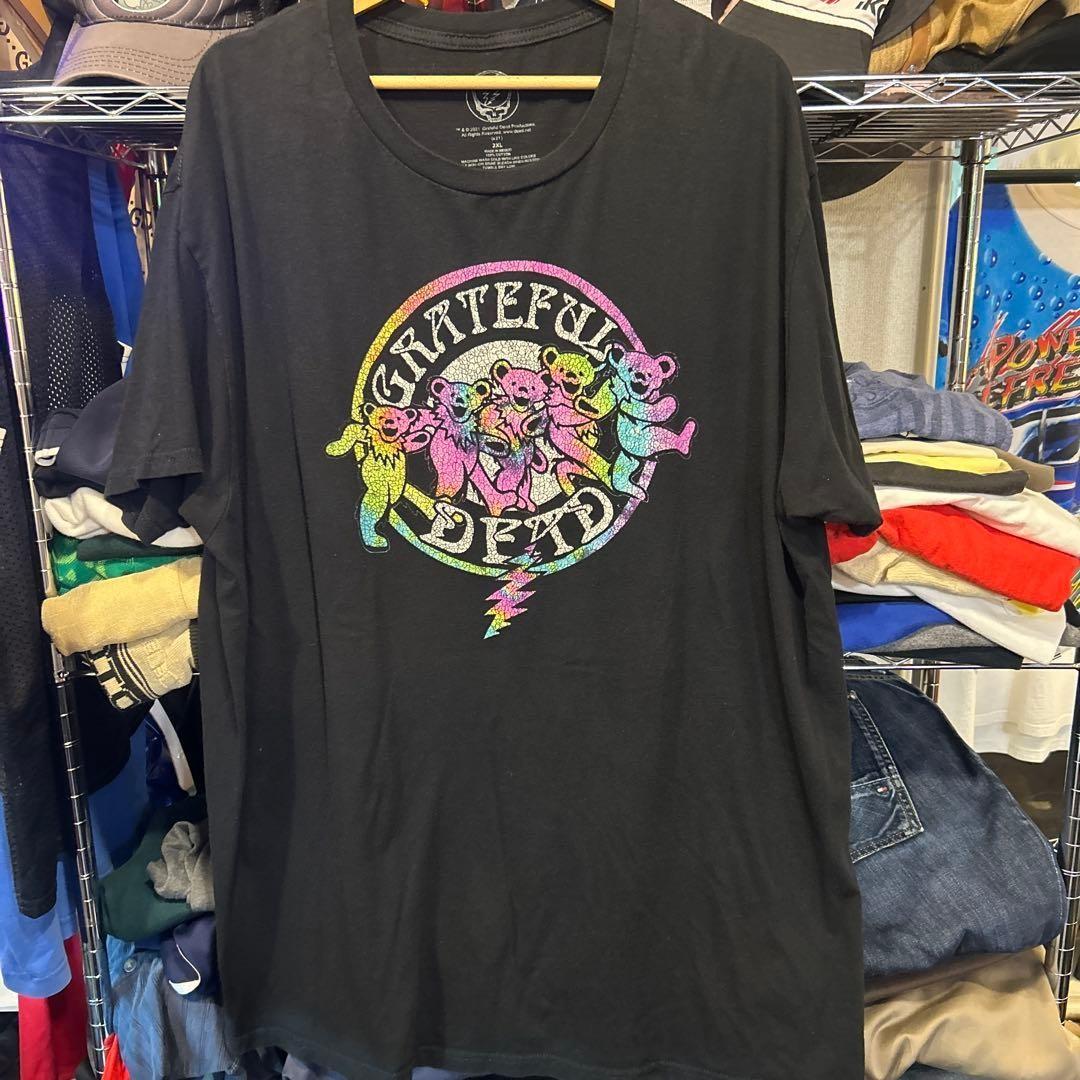 Grateful Dead Dancing Bears T- 2XL Unisex T-Shirt XXXL